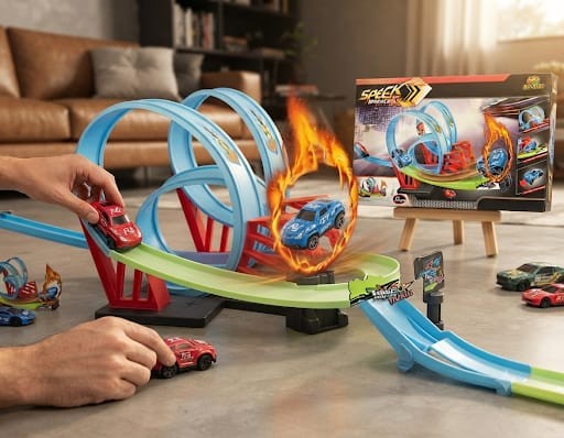 PISTA TRACK LOOPING FIRE