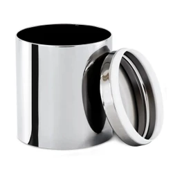 Conjunto de Potes para Mantimentos com Tampa Brinox Suprema 5 Peças Aço Inox