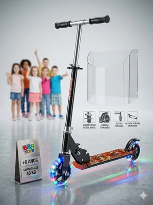 PATINETE COM LED (AVARIA)
