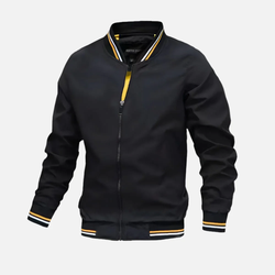 Jaqueta Casual Masculina com Zíperes Matezzo