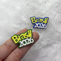 Adesivo Brasil 2026 - COPA - 6 unid 