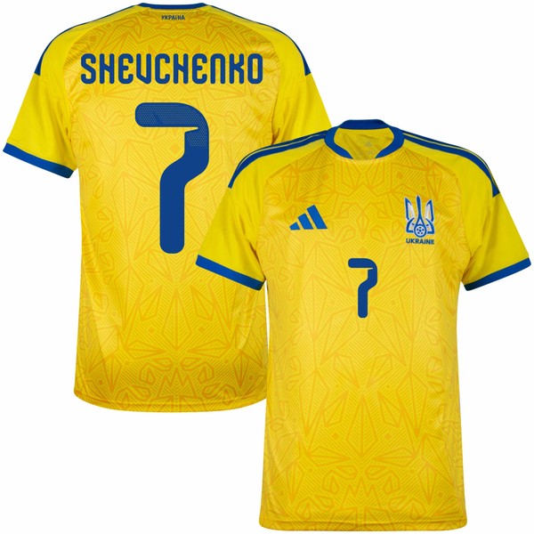 Camisa Seleção Ucrânia Home 2026/27 Shevchenko 7