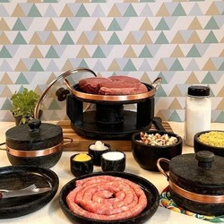 JOGO 10 Peças - Churrascão