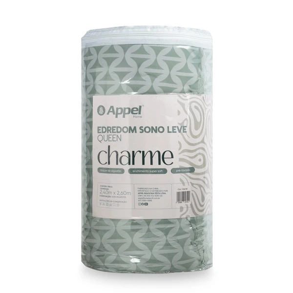 Edredom King Charme Sono Leve Appel Home Dante
