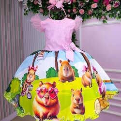 Vestido Temático  - Capivara