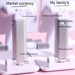 Suporte de Suporte de Telefone Móvel Ajustável, Suporte de Mesa Universal para Celular, iPhone, iPad, Xiaomi, Desktop Tablet
