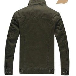 Jaqueta Militar Masculina Plus Size M-6XL - Algodão e Poliéster
