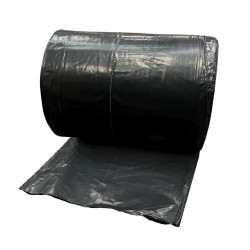 Lona Preta 4x25m 200 micras Construção 11kg Pronta Entrega