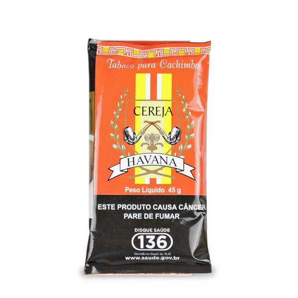 Fumo para Cachimbo Havana Cereja - Pct (45g)