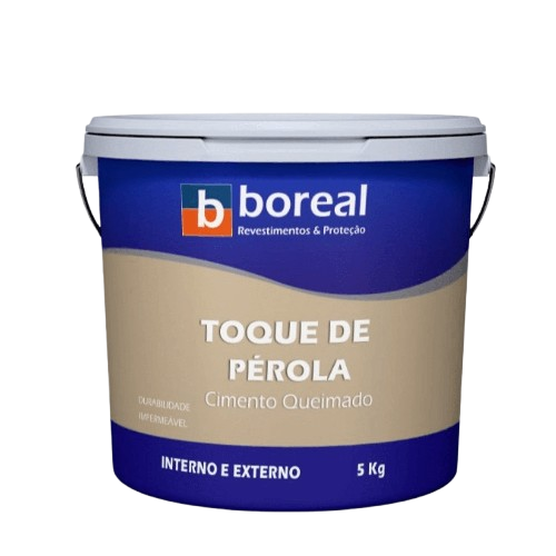 Cimento Queimado Perolizado Avelã pérola 3kg