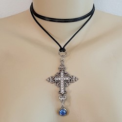 CORDÃO CRUZ STRASS