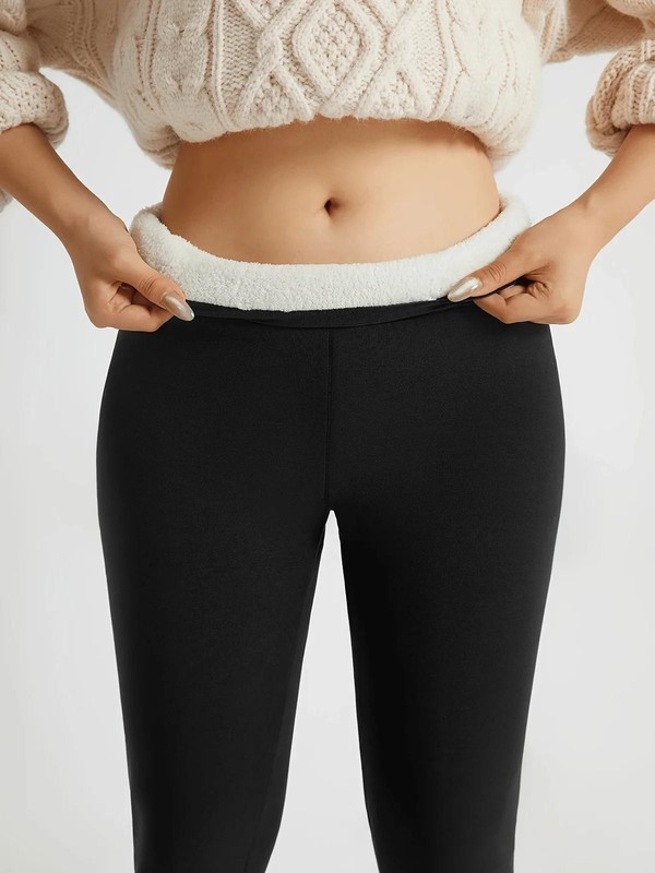 Calça Leg Forrada Com Lã 