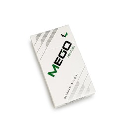 Cigarro Mego Super Slim Menta - Pacote com 10