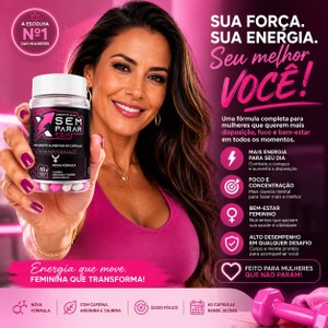 XSemParar Feminino melhor que Maca Peruana Energia Vitalidade Diária