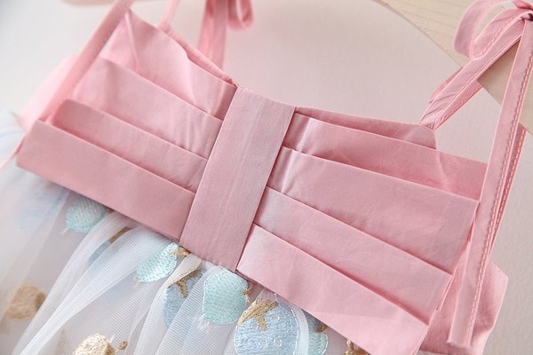 Vestido Tule Estrelinhas