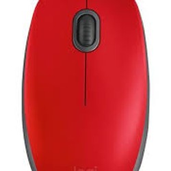 Mouse Logitech Conexao USB Vermelho - M110