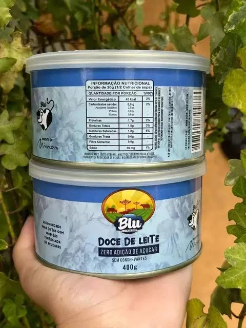 Kit Doce De Leite Zero Açúcar Blu