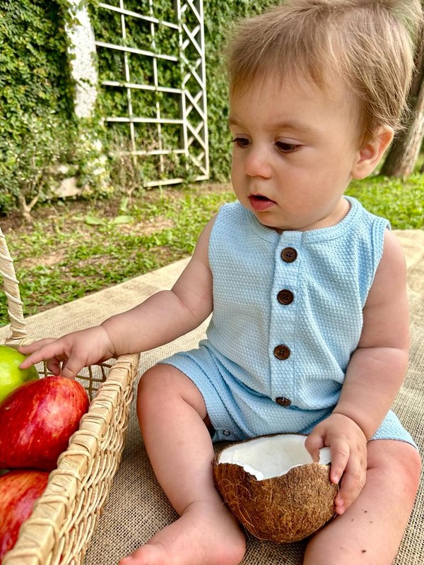 kit Bebe Verao com 5 peças RN ( 0 - 24 Meses)