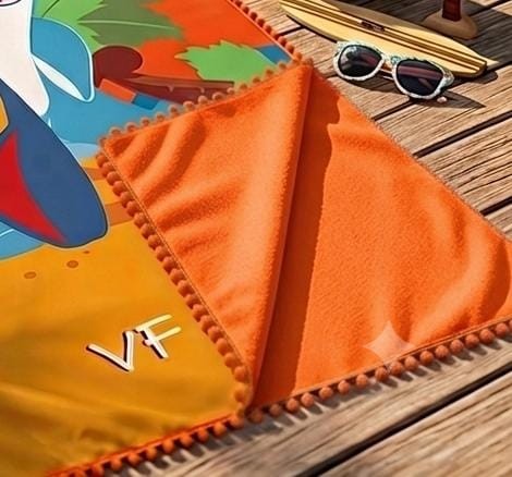 TOALHA PRAIA BB TUBARAO VIVA FLOR V21 1319 
