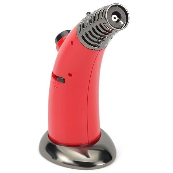 Isqueiro Maçarico KCF 180 - Vermelho (Maçarico e Chama Comum)