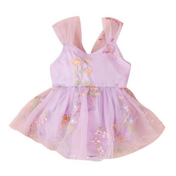 Vestido Tule Jardim Encantado