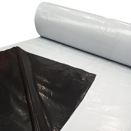 Lona Dupla Face Preta E Branca 200 micras 10x20 Pronta Entrega