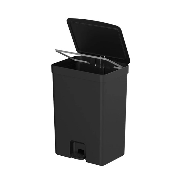 Lixeira com pedal com duplo compartimento Ou 30L Linha Trium