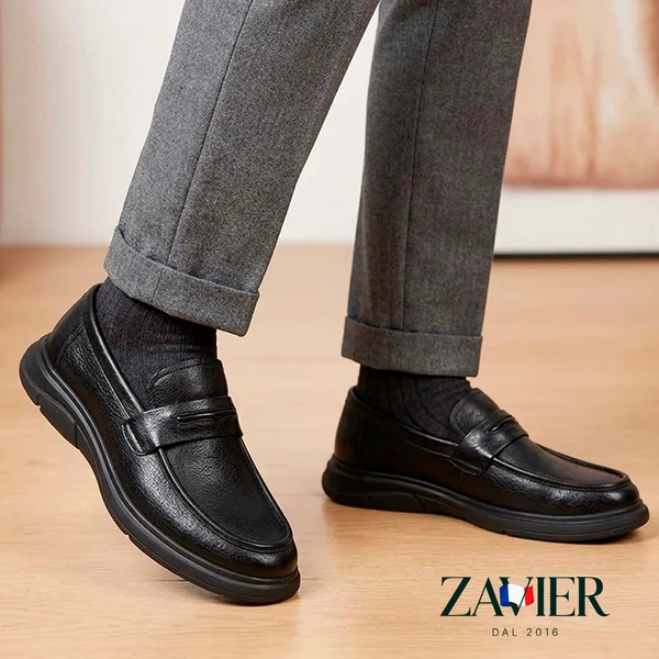 [COMPRE 1 E LEVE 2] Mocassim Masculino em Couro Italiano – Leve e Antiderrapante
