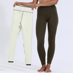  legging termica peluciada gola alta 