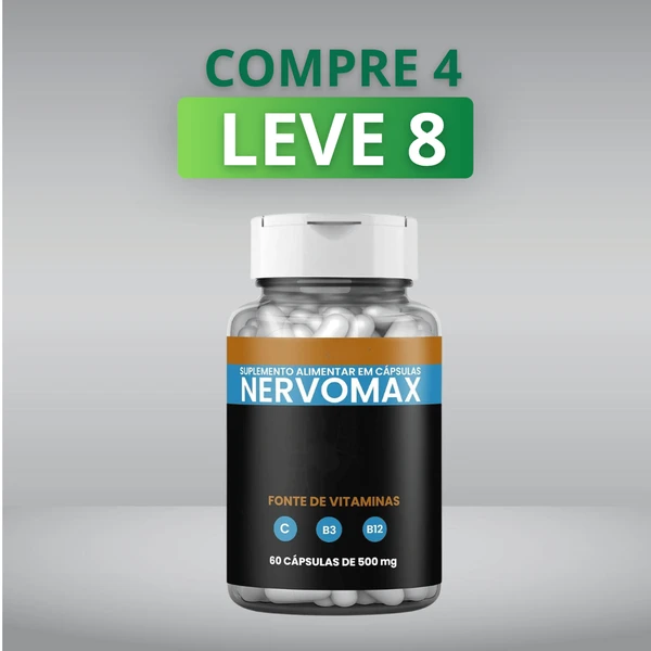 Nervomax - 10% de Desconto no Pix + Frete Grátis
