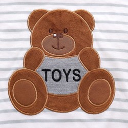 Conjunto Moletom Bear Cinza