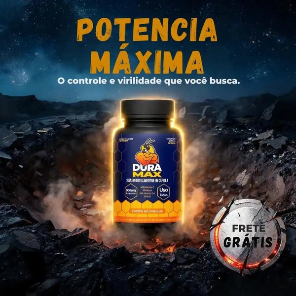 Duramax 60 Cápsulas - Oferta Compre 1 Leve 2 + Frete Grátis
