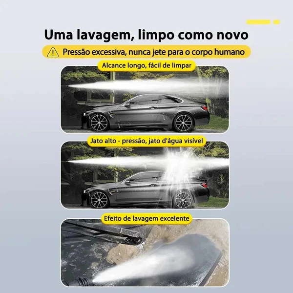 Lavadora de Alta Pressão Soarfly 4800W 245bar — Motor por Indução (127V ou 220V)