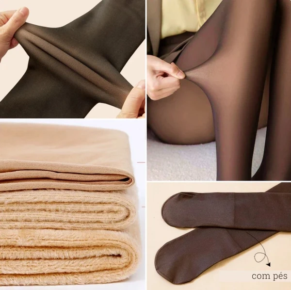Compre 1 Leve 2 Meia-Calça Térmica Bella Curve