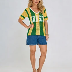 Blusa Tricot Brasil Premium - 50% OFF