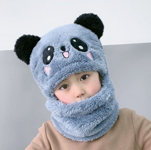Gorro com Cachecol Infantil