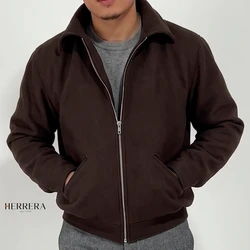 [COMPRE 1 E LEVE 2] Jaqueta Masculina Premium de Lã com Forro Interno em Pelo Polar