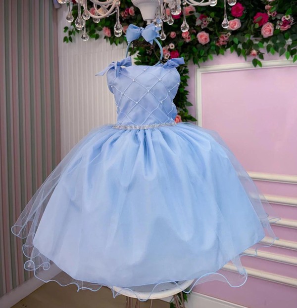 Vestido Temático Inspiração - Cinderela  