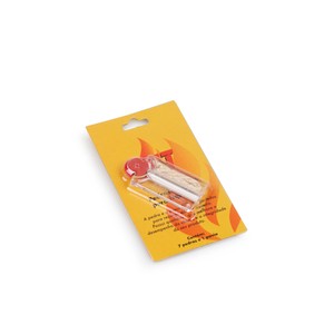 Pedra e Pavio para Isqueiros Zippo Hit - Cartela com 7