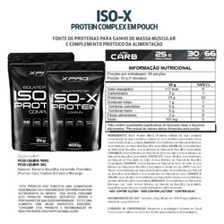 ISO X PROTEIN - REFIL 900G - X PRO NUTRITION