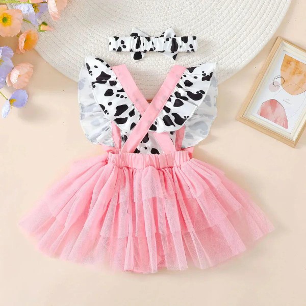 Vestido Tule Vaquinha