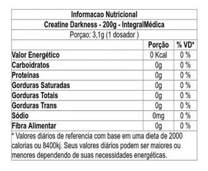 CREATINA CREAPURE - 200G - DARKNESS