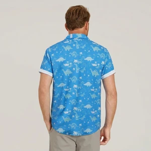 Camisa Vinser Jurassic Azul