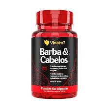 Barba e Cabelo 60 caps - Videira7