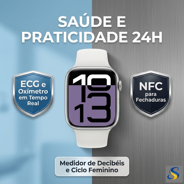 Smartwatch Microwear S10 Pro Chat GPT 1GB IP68
