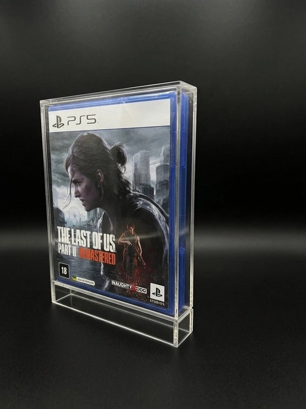 Case Acrílica Premium para Jogos de PlayStation 5