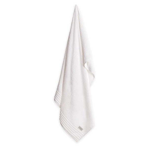 Jogo de Banho Gigante 5 Peças Trussardi 100% Algodão Imperiale Branco