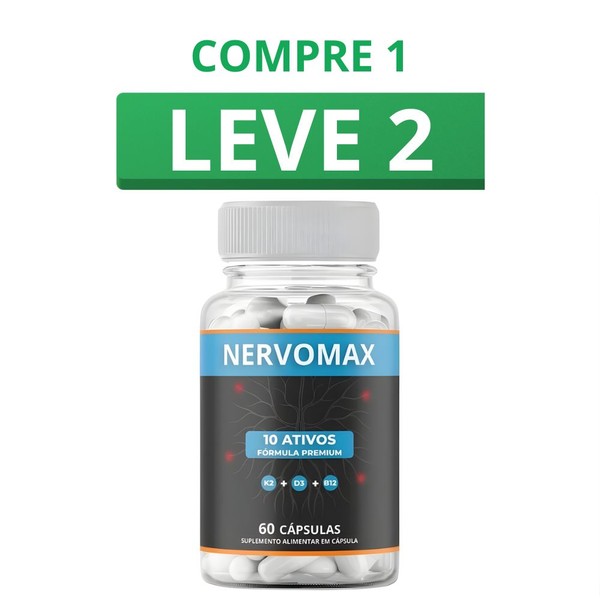 Nervomax 60 Cápsulas + Frete Grátis