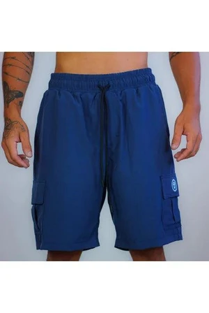 Bermuda Tones Cargo Black Nine Premium Azul