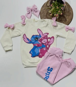 Conjunto De Moletom Laços - Personagens 